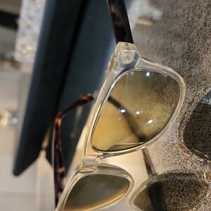 Randy Jackson Signature Rx Sunglasses Clear & tortoise Rx Magnification Lenses